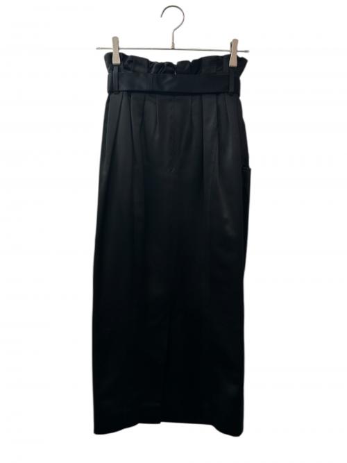CHANEL（シャネル）CHANEL (シャネル) リボン付ロングスカート/P59897V08850 ブラック サイズ:34の古着・服飾アイテム