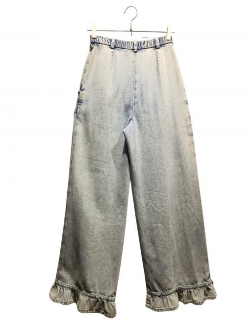 CHANEL（シャネル）CHANEL (シャネル) ワイドデニムパンツ/P73070V64637/2022年製 サイズ:34の古着・服飾アイテム