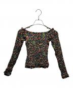 CHANELシャネル）の古着「ジュエリーパターン ショート丈カットソー」