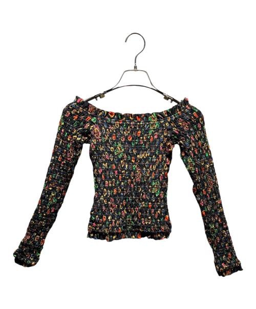 CHANEL（シャネル）CHANEL (シャネル) ジュエリーパターン ショート丈カットソー サイズ:34の古着・服飾アイテム
