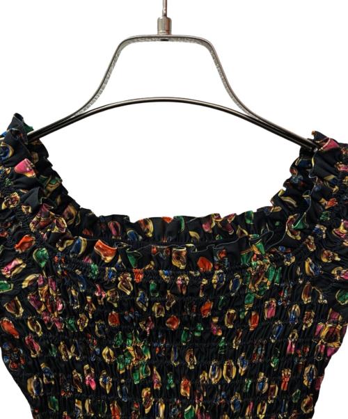 CHANEL（シャネル）CHANEL (シャネル) ジュエリーパターン ショート丈カットソー サイズ:34の古着・服飾アイテム