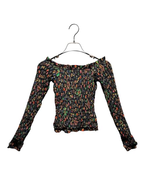 CHANEL（シャネル）CHANEL (シャネル) ジュエリーパターン ショート丈カットソー サイズ:34の古着・服飾アイテム