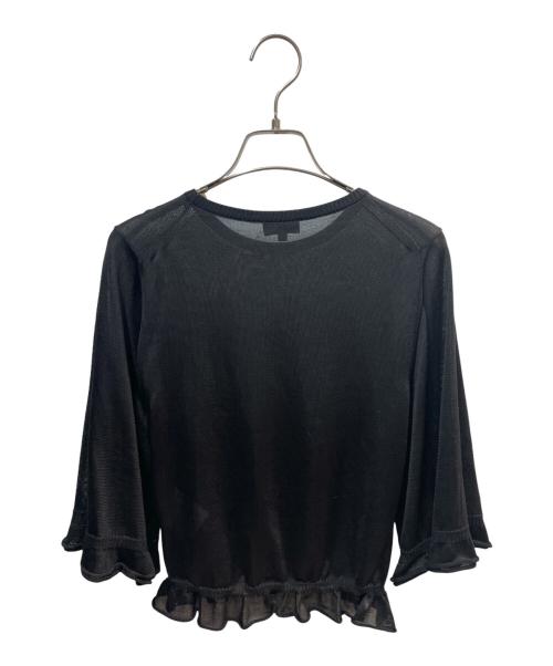 CHANEL（シャネル）CHANEL (シャネル) ココマークニット ブラック サイズ:34の古着・服飾アイテム