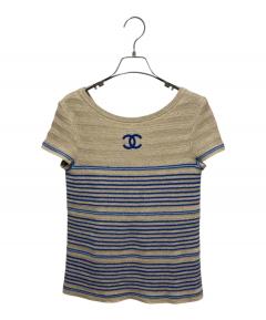 中古・古着通販】CHANEL (シャネル) ココマーク リボンタンクトップ