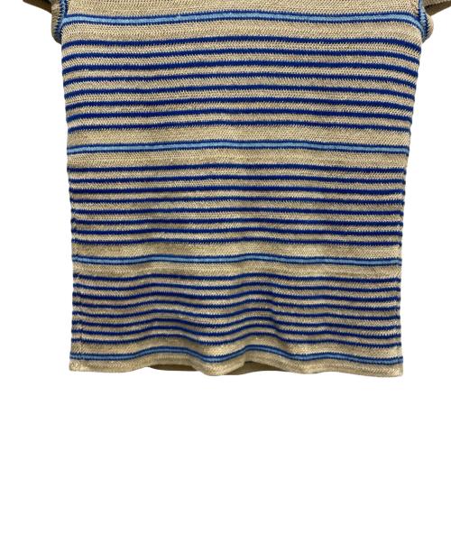 CHANEL（シャネル）CHANEL (シャネル) P60 ココマークボーダーニット サイズ:34の古着・服飾アイテム