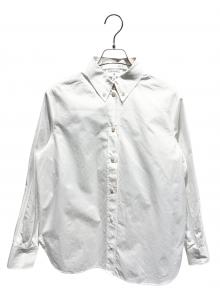 CHANEL（シャネル）の古着「ボタンダウンシャツ」｜ホワイト