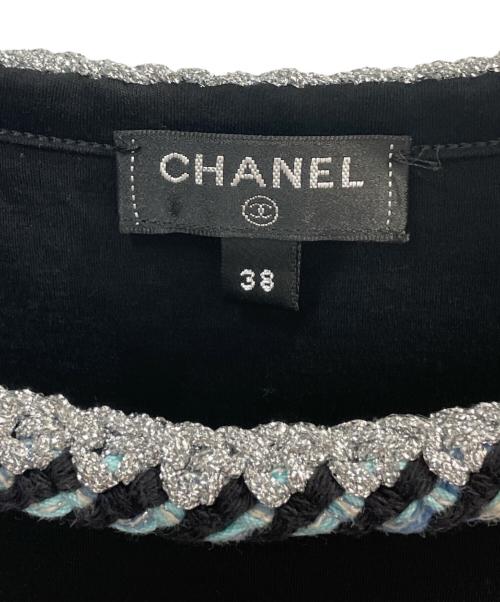 CHANEL（シャネル）CHANEL (シャネル) カットソー ブラック サイズ:38の古着・服飾アイテム