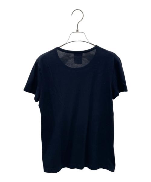 CHANEL（シャネル）CHANEL (シャネル) P35 ココマークリボン半袖カットソー 09P ネイビー サイズ:42の古着・服飾アイテム