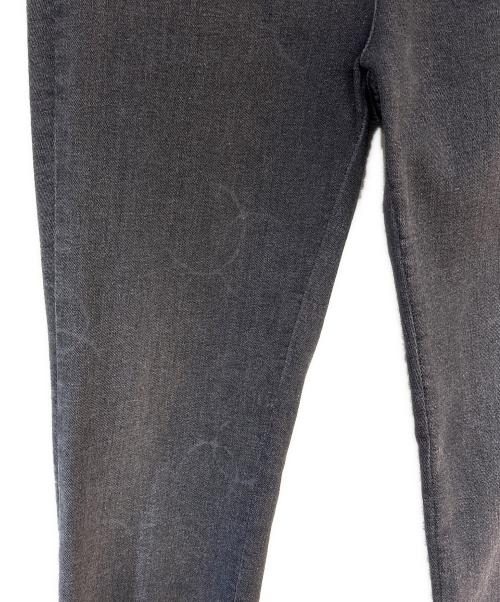 CHANEL（シャネル）CHANEL (シャネル) ココマークデニムパンツ P64935V61048 ブラック サイズ:34の古着・服飾アイテム