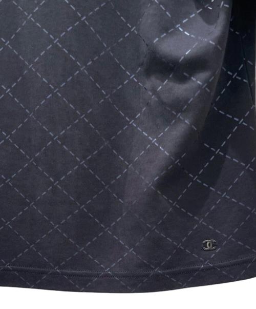 CHANEL（シャネル）CHANEL (シャネル) ココマーク 半袖カットソー ブラック サイズ:36の古着・服飾アイテム