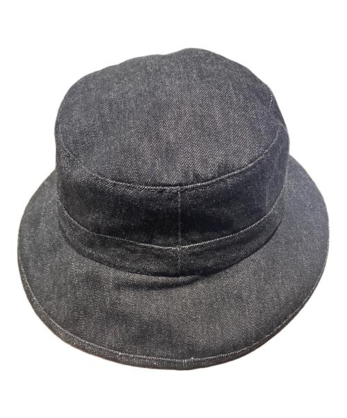 CHANEL（シャネル）CHANEL (シャネル) デニムバケットハット/バケットハット/ハット/デニム/ ブラック サイズ:Mの古着・服飾アイテム