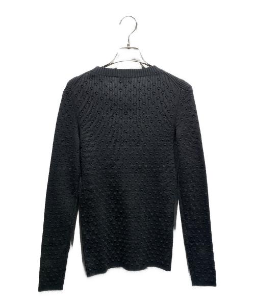 CHANEL（シャネル）CHANEL (シャネル) パールボタンニット/P60494K46047 ブラック サイズ:36の古着・服飾アイテム