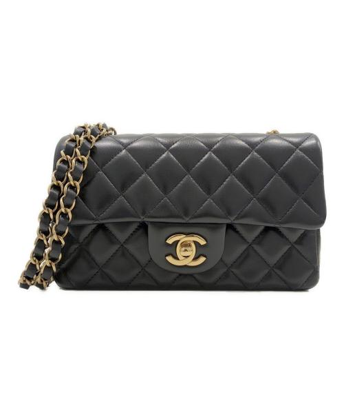 CHANEL（シャネル）CHANEL (シャネル) Mini Matelasse（ミニマトラッセ） ブラック サイズ:ミニの古着・服飾アイテム