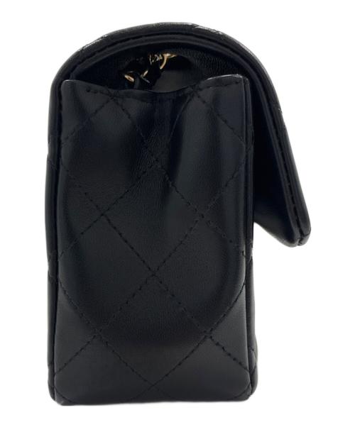 CHANEL（シャネル）CHANEL (シャネル) Mini Matelasse（ミニマトラッセ） ブラック サイズ:ミニの古着・服飾アイテム