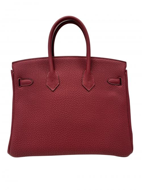 HERMES（エルメス）HERMES (エルメス) バーキン25/ゴールド金具/トゴ/D刻印：2019年製 ルージュグレナ サイズ:25の古着・服飾アイテム