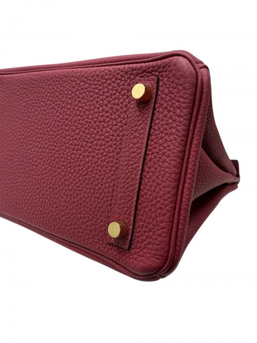 HERMES（エルメス）HERMES (エルメス) バーキン25/ゴールド金具/トゴ/D刻印：2019年製 ルージュグレナ サイズ:25の古着・服飾アイテム