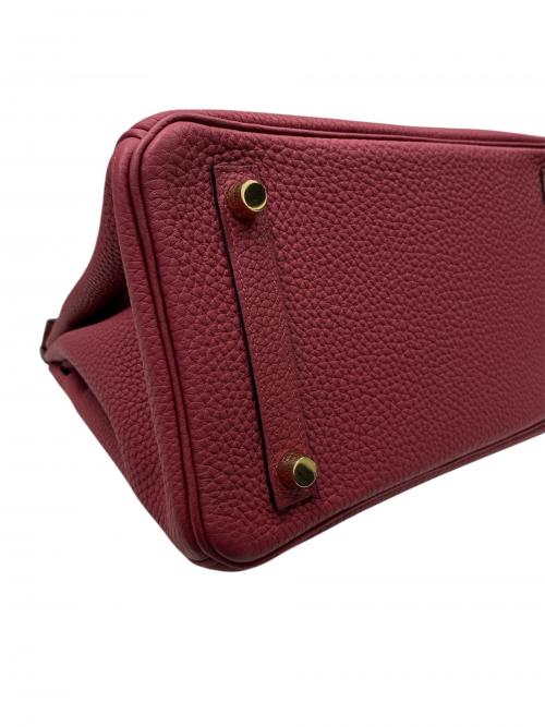 HERMES（エルメス）HERMES (エルメス) バーキン25/ゴールド金具/トゴ/D刻印：2019年製 ルージュグレナ サイズ:25の古着・服飾アイテム