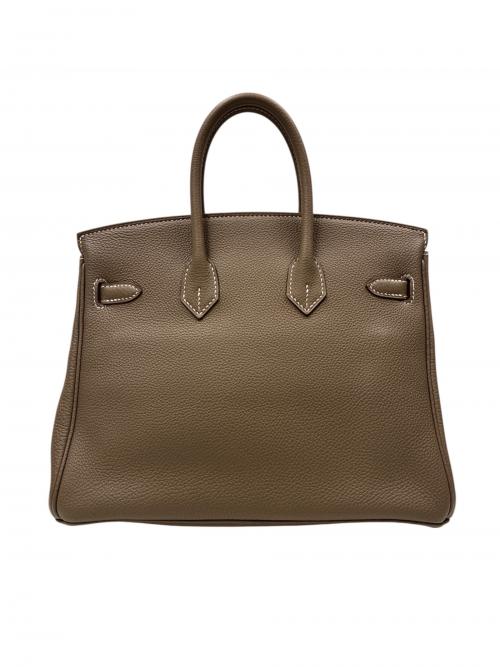 HERMES（エルメス）HERMES (エルメス) バーキン25/ゴールド金具/トゴ/刻印/エトゥープ エトゥープ サイズ:25の古着・服飾アイテム