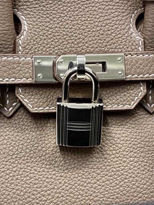 HERMES（エルメス）HERMES (エルメス) バーキン25/ゴールド金具/トゴ/刻印/エトゥープ エトゥープ サイズ:25の古着・服飾アイテム