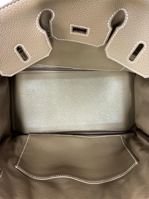 HERMES（エルメス）HERMES (エルメス) バーキン25/ゴールド金具/トゴ/刻印/エトゥープ エトゥープ サイズ:25の古着・服飾アイテム