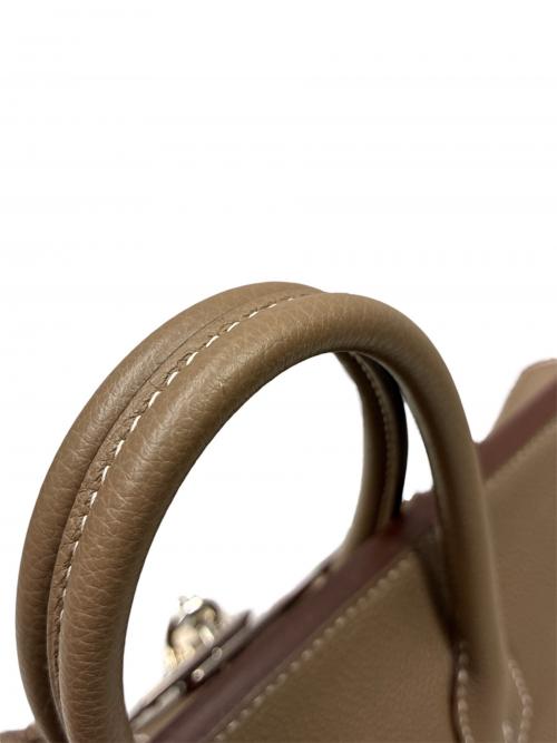 HERMES（エルメス）HERMES (エルメス) バーキン25/ゴールド金具/トゴ/刻印/エトゥープ エトゥープ サイズ:25の古着・服飾アイテム