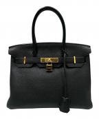 HERMESエルメス）の古着「バーキン30/ゴールド刻印/トゴ/T刻印：2015年製」｜ブラック