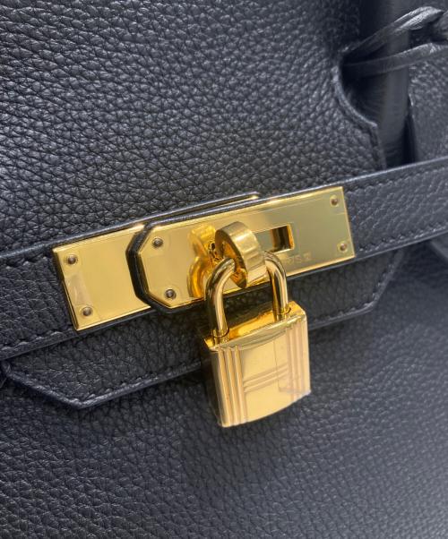 HERMES（エルメス）HERMES (エルメス) バーキン30/ゴールド金具/トゴ/T刻印：2015年製 ブラック サイズ:30の古着・服飾アイテム