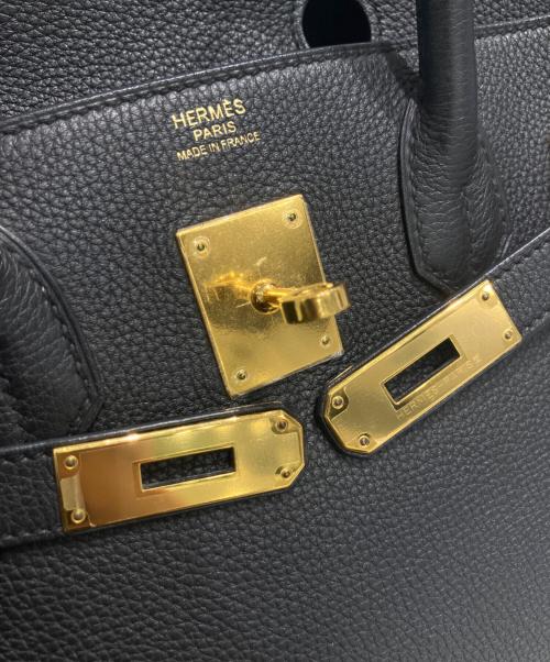 HERMES（エルメス）HERMES (エルメス) バーキン30/ゴールド金具/トゴ/T刻印：2015年製 ブラック サイズ:30の古着・服飾アイテム