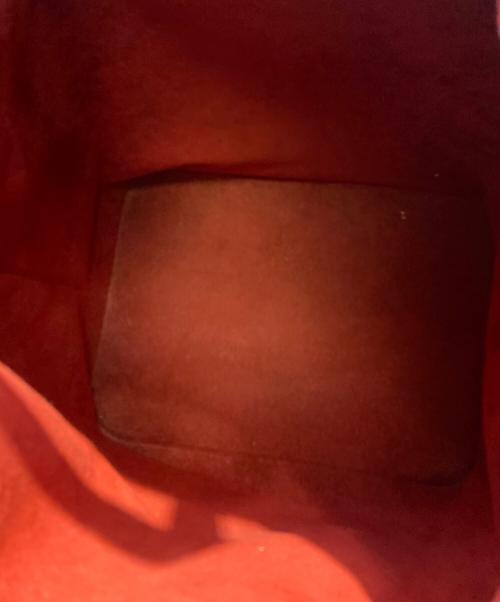 LOUIS VUITTON（ルイ ヴィトン）LOUIS VUITTON (ルイ ヴィトン) ショルダーバッグ ブラック×レッドの古着・服飾アイテム