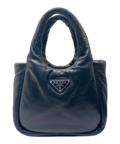 PRADA（プラダ）PRADA (プラダ) Padded 2-Way Shoulder Bag/パデッド2WAYショルダーバッグ ブラック サイズ:-の古着・服飾アイテム