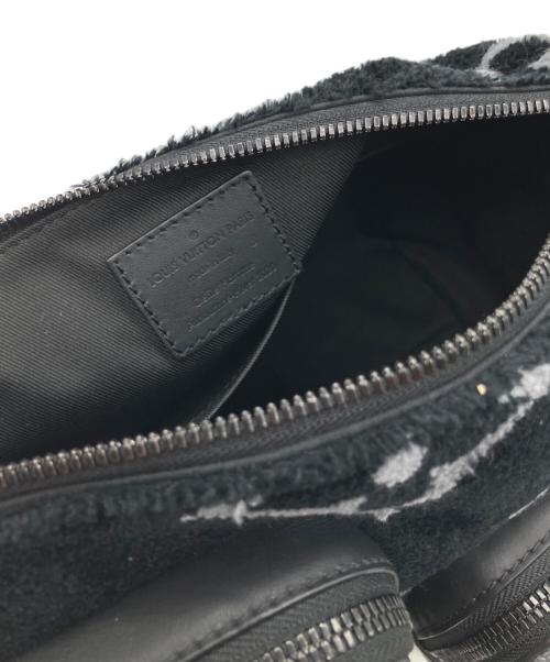 LOUIS VUITTON（ルイ ヴィトン）Louis Vuitton Keepall Bandoulière 25  Monogram Eclipse Tuffetage/モノグラム・エクリプス タフタージュ/キーポル・バンドリエール25 ショルダーバッグの古着・服飾アイテム