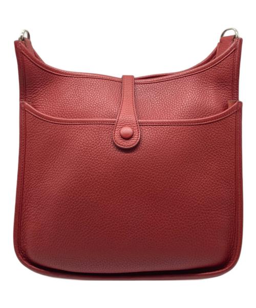 HERMES（エルメス）HERMES (エルメス) エブリン3 PM　□Q:2013年 レッド系 サイズ:PMの古着・服飾アイテム
