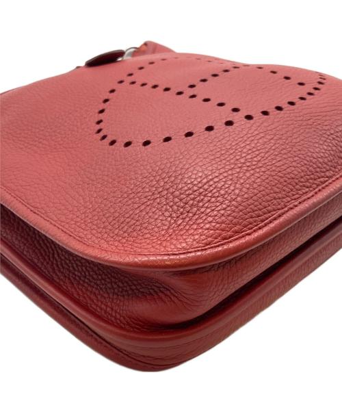 HERMES（エルメス）HERMES (エルメス) エブリン3 PM　□Q:2013年 レッド系 サイズ:PMの古着・服飾アイテム