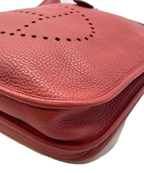 HERMES（エルメス）HERMES (エルメス) エブリン3 PM　□Q:2013年 レッド系 サイズ:PMの古着・服飾アイテム