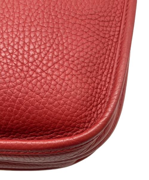 HERMES（エルメス）HERMES (エルメス) エブリン3 PM　□Q:2013年 レッド系 サイズ:PMの古着・服飾アイテム
