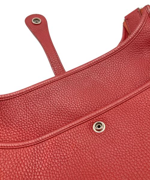 HERMES（エルメス）HERMES (エルメス) エブリン3 PM　□Q:2013年 レッド系 サイズ:PMの古着・服飾アイテム