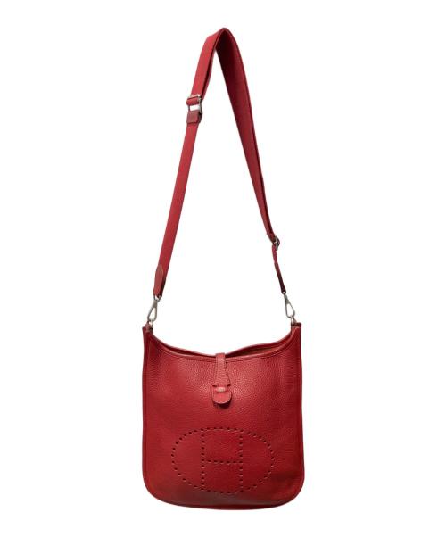 HERMES（エルメス）HERMES (エルメス) エブリン3 PM　□Q:2013年 レッド系 サイズ:PMの古着・服飾アイテム