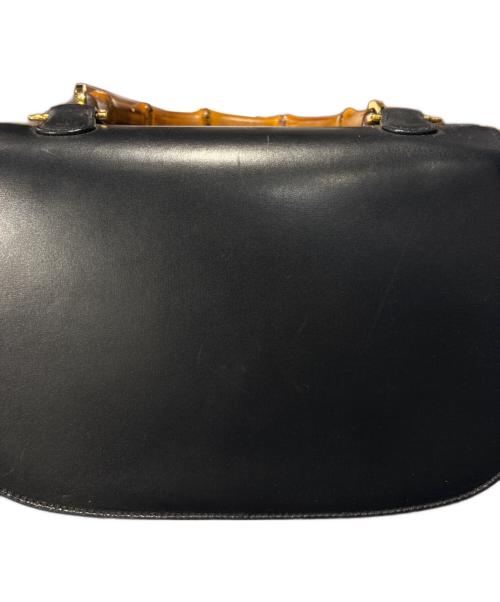 GUCCI（グッチ）GUCCI (グッチ) バンブーハンドバッグ 0633 ブラック サイズ:-の古着・服飾アイテム