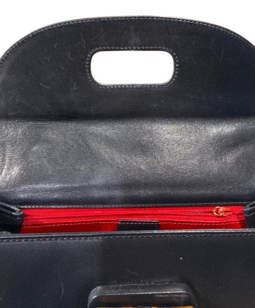 GUCCI（グッチ）GUCCI (グッチ) バンブーハンドバッグ 0633 ブラック サイズ:-の古着・服飾アイテム