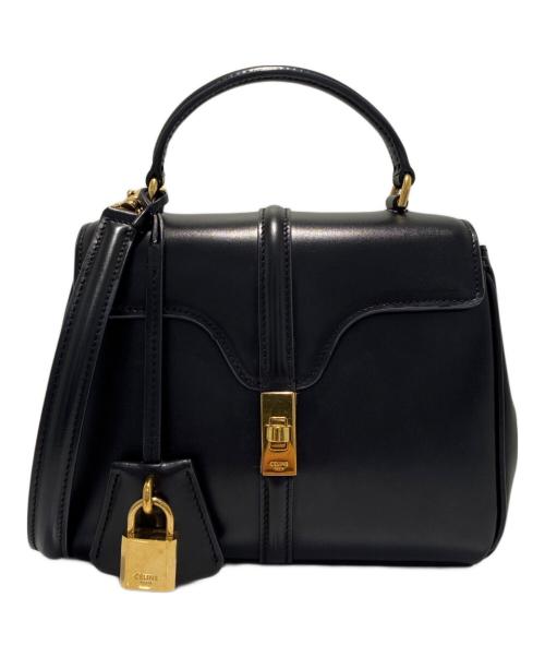 CELINE（セリーヌ）CELINE (セリーヌ) セーズ16ミニ/ゴールド金具 ブラック サイズ:ミニの古着・服飾アイテム