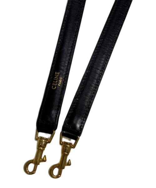 CELINE（セリーヌ）CELINE (セリーヌ) セーズ16ミニ/ゴールド金具 ブラック サイズ:ミニの古着・服飾アイテム