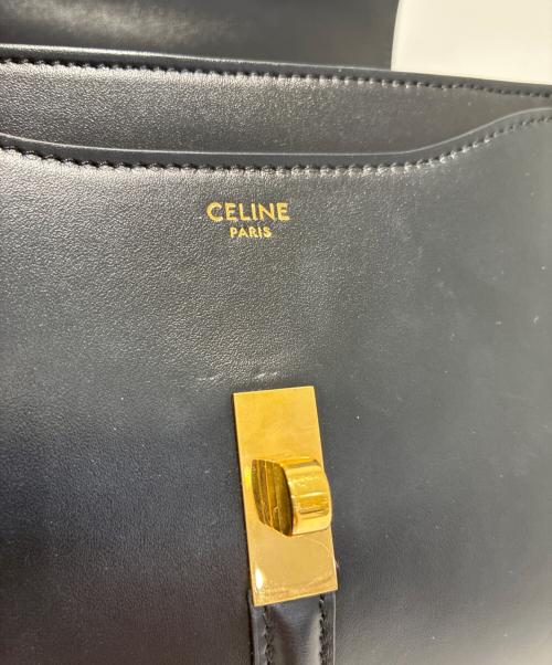 CELINE（セリーヌ）CELINE (セリーヌ) セーズ16ミニ/ゴールド金具 ブラック サイズ:ミニの古着・服飾アイテム