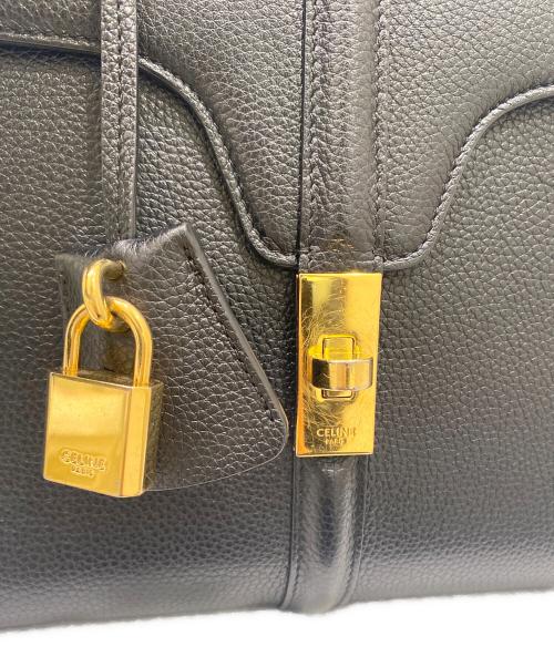 CELINE（セリーヌ）CELINE (セリーヌ) セーズ16スモール/16 Small Bag ブラック サイズ:スモール/Smallの古着・服飾アイテム