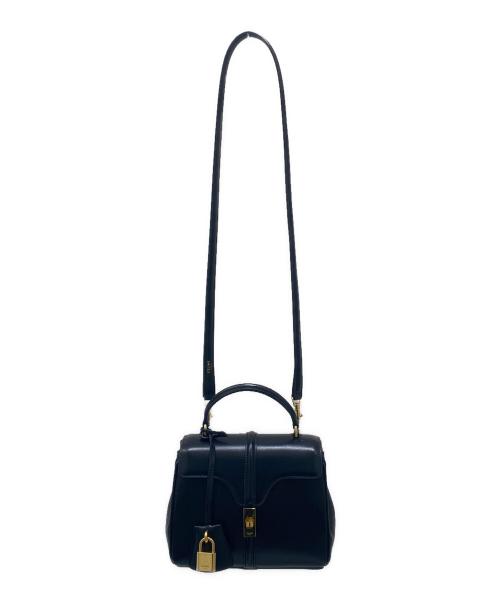 CELINE（セリーヌ）CELINE (セリーヌ) セーズ16ミニ/16 Mini Bag ブラック サイズ:ミニ/MINIの古着・服飾アイテム