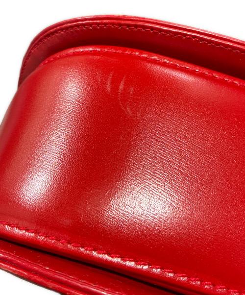 GUCCI（グッチ）GUCCI (グッチ) バンブーハンドルショルダーバッグ レッド サイズ:-の古着・服飾アイテム