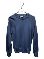 Diorディオール）の古着「オブリークラインニット/セーター/長袖/943M672AT072」｜ネイビー