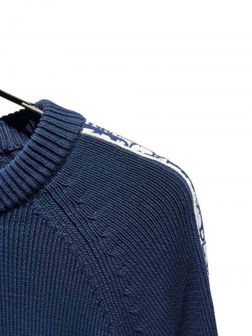 Dior（ディオール）Dior (ディオール) オブリークラインニット/セーター/長袖/	943M672AT072 ネイビー サイズ:XSの古着・服飾アイテム