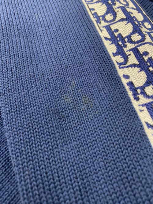 Dior（ディオール）Dior (ディオール) オブリークラインニット/セーター/長袖/	943M672AT072 ネイビー サイズ:XSの古着・服飾アイテム