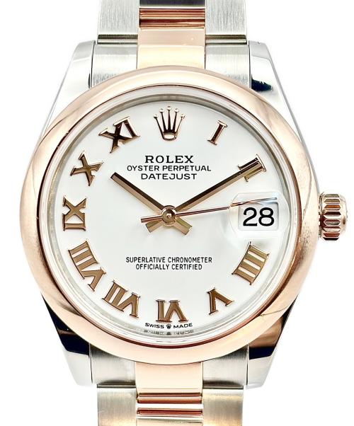 ROLEX（ロレックス）ROLEX (ロレックス) Datejust 31 デイトジャスト31 Ref:278241 白文字盤 白文字盤 サイズ:31mm/18cmの古着・服飾アイテム