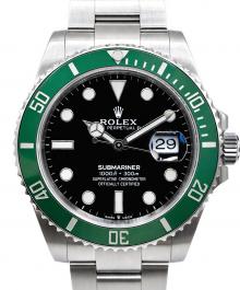 ROLEX（ロレックス）の古着「Green Submariner Date グリーン サブマリーナ デイト Ref.126610LV 41mm 緑サブ」｜黒文字盤